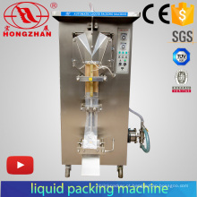 Máquina de embalagem automática de líquido Hongzhan HP1000L-III para 1L de água laminado filme malote